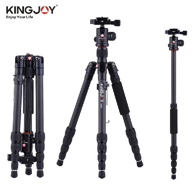 KINGJOY K029 135cm 44ft Lightweight Portable Carbon Fiber Camera Tripod Monopod Trekking Stick with Ball Head Quick Release Plate
KINGJOY K029 135cm 44ft Lightweight Portable Carbon Fiber Camera Tripod Monopod Trekking Stick with Ball Head Quick Release Plate