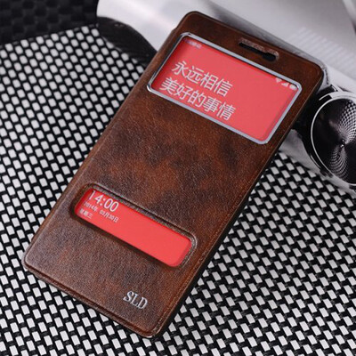 MOONCASE Window View Design Slim Leather Side Flip Bracket Back Case Cover for XiaoMi RedMi Note (5.5 inch
MOONCASE Window View Design Slim Leather Side Flip Bracket Back Case Cover for XiaoMi RedMi Note (5.5 inch