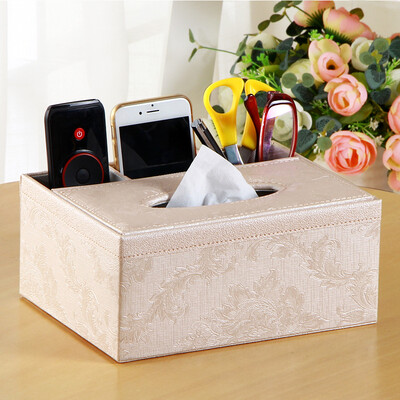 Yapi Shi leather square multi-purpose tissue box tray creative home napkins pumping box desktop coffee table remote control storage box black grid
Yapi Shi leather square multi-purpose tissue box tray creative home napkins pumping box desktop coffee table remote control storage box black grid