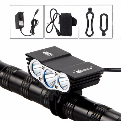 Solarstorm X3 3x XM- T6 LED 7000Lm Bicycle Lights front Rechargeable Bike Light Torch Cycling Headlamp 18650 BatteryCharger
Solarstorm X3 3x XM- T6 LED 7000Lm Bicycle Lights front Rechargeable Bike Light Torch Cycling Headlamp 18650 BatteryCharger