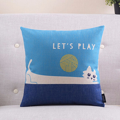 Vintage Decorative Home Cotton Linen Pillow Case Cover Living Room Bed Chair Seat Waist Throw Cushion Lovely Cat Pillowcases
Vintage Decorative Home Cotton Linen Pillow Case Cover Living Room Bed Chair Seat Waist Throw Cushion Lovely Cat Pillowcases