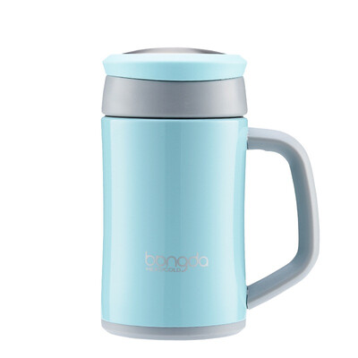 【Jingdong Supermarket】 Bangda 304 stainless steel vacuum insulation office cup with handle men and women creative couple warm water cup blue 320ml
【Jingdong Supermarket】 Bangda 304 stainless steel vacuum insulation office cup with handle men and women creative couple warm water cup blue 320ml