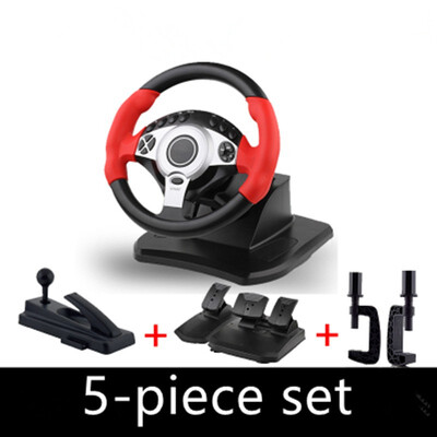 900 degree racing games steering wheel computer learning car simulation driving machine accelerator brake Gear lever full set
900 degree racing games steering wheel computer learning car simulation driving machine accelerator brake Gear lever full set