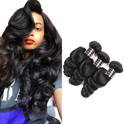 Ishow Hair 7A Peruvian Loose Wave Hair 3 Bundles 100 Human Hair Weave 8-28 Natural Color Hair Extensions
Ishow Hair 7A Peruvian Loose Wave Hair 3 Bundles 100 Human Hair Weave 8-28 Natural Color Hair Extensions