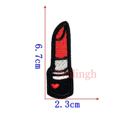 1 pcslot Brand Embroidered Patches Heart Crown Lipstick Sequin Patches Iron On Fabric Badge Sew On Clothes Applique DIY Sticker
1 pcslot Brand Embroidered Patches Heart Crown Lipstick Sequin Patches Iron On Fabric Badge Sew On Clothes Applique DIY Sticker