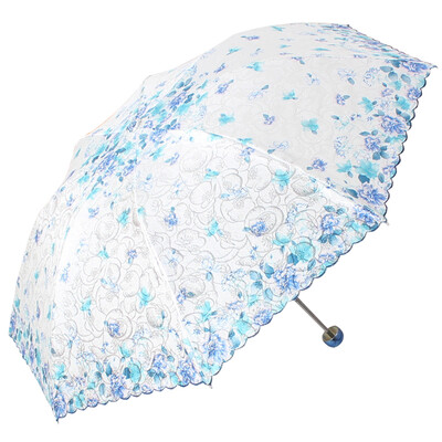 Jingdong Supermarket Paradise umbrella jacquard silk screen lotus fairy three fold ultra-light sunny umbrella umbrella blue 3383E
Jingdong Supermarket Paradise umbrella jacquard silk screen lotus fairy three fold ultra-light sunny umbrella umbrella blue 3383E