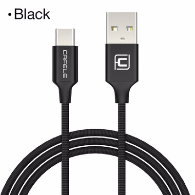 Cafele USB-C Cable for Xiaomi A1 Type C Cable Charging Data Transmission USB Type C Nylon Woven USB Cable for Samsung S8
Cafele USB-C Cable for Xiaomi A1 Type C Cable Charging Data Transmission USB Type C Nylon Woven USB Cable for Samsung S8