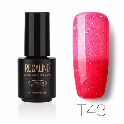ROSALIND Gel 1S 7ML Changing Temperature Nail Polish UV LED Glitter Manicure Nail Art Semi Permanent Soak Off Gel Lacquer
ROSALIND Gel 1S 7ML Changing Temperature Nail Polish UV LED Glitter Manicure Nail Art Semi Permanent Soak Off Gel Lacquer