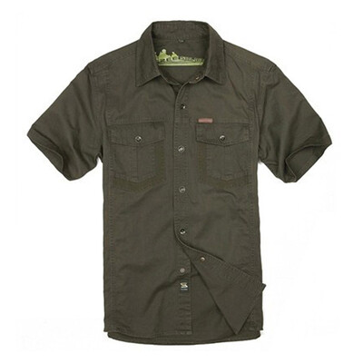 Hot Sale 2016 New Brand Outdoor 100% Cotton Spring Summer Tactical Short-Sleeve Shirt Men's Shirts Loose Half Sleeve Cardigan
Hot Sale 2016 New Brand Outdoor 100% Cotton Spring Summer Tactical Short-Sleeve Shirt Men's Shirts Loose Half Sleeve Cardigan