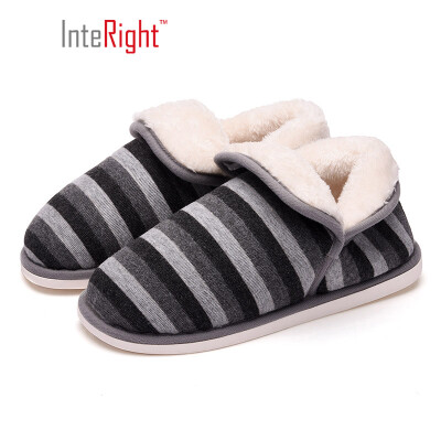 INTERIGHT Nordic Plush Series Comfortable Warm Pack Cotton Slippers Mens Dark Gray 41-42 IN1830
INTERIGHT Nordic Plush Series Comfortable Warm Pack Cotton Slippers Mens Dark Gray 41-42 IN1830