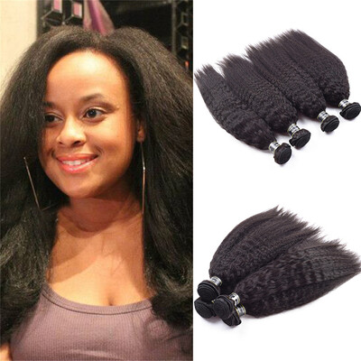 7A Brazilian Virgin Hair 4 Bundles Kinky Straight Hair Weave Extensions Unprocessed Human Hair Bundles Soft&Bouncy Hair Pieces
7A Brazilian Virgin Hair 4 Bundles Kinky Straight Hair Weave Extensions Unprocessed Human Hair Bundles Soft&Bouncy Hair Pieces