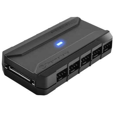Tt (Thermaltake) Commander FP Fan hub (fan HUB / PWM / support 10 4pin fan / sata power supply
Tt (Thermaltake) Commander FP Fan hub (fan HUB / PWM / support 10 4pin fan / sata power supply