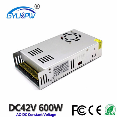 Small Volume Single Output Switching Power Supply 600W 42V 143A Driver Transformers AC110V 220V TO DC42V SMPS for LED Light CNC
Small Volume Single Output Switching Power Supply 600W 42V 143A Driver Transformers AC110V 220V TO DC42V SMPS for LED Light CNC