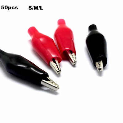 20pcs High Quality Metal Alligator Clip M L Electrical Accessories Test Clip Emergency Lead Cable Battery Alligator Clamp
20pcs High Quality Metal Alligator Clip M L Electrical Accessories Test Clip Emergency Lead Cable Battery Alligator Clamp