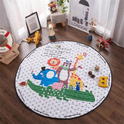 Cartoon Animals Elephant Lion Bear Rabbit Baby Developing Crawling Play Mats Blanket as Kids Toys Storage Bag Nordic Style Toys
Cartoon Animals Elephant Lion Bear Rabbit Baby Developing Crawling Play Mats Blanket as Kids Toys Storage Bag Nordic Style Toys