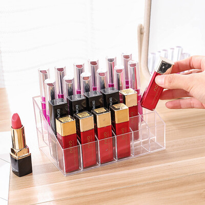 Bingyou 24 grid lipstick desktop cosmetics storage lipstick storage box lipstick finishing box lipstick display stand
Bingyou 24 grid lipstick desktop cosmetics storage lipstick storage box lipstick finishing box lipstick display stand