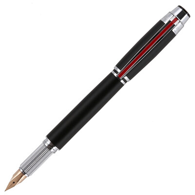 Hero HERO Mingzhi 200E 14K gold pen 05mm men&women models big Ming pointed pen signature pen fashion business ink pen spray sand black paint set rod bright chrome
Hero HERO Mingzhi 200E 14K gold pen 05mm men&women models big Ming pointed pen signature pen fashion business ink pen spray sand black paint set rod bright chrome
