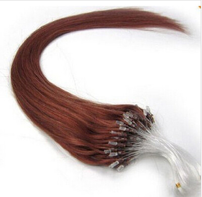 Premium 16 18 20 22 24 26 Inch Easy Loop Micro Ring Beads Tipped Human Hair Extensions Dark Auburn Color 33 100PcsSet 50g
Premium 16 18 20 22 24 26 Inch Easy Loop Micro Ring Beads Tipped Human Hair Extensions Dark Auburn Color 33 100PcsSet 50g