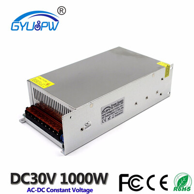 Switching power supply 30v 1000w ac to dc converter 333A driver 220V AC-DC SMPS For led strip display Light cctv&3d printer
Switching power supply 30v 1000w ac to dc converter 333A driver 220V AC-DC SMPS For led strip display Light cctv&3d printer