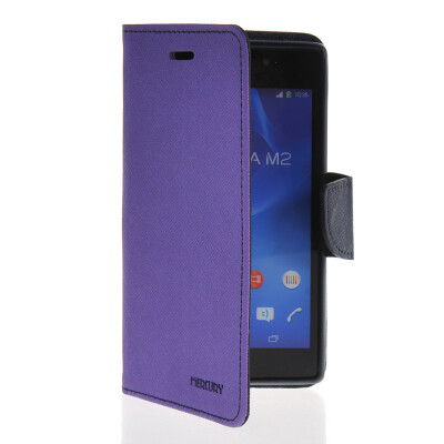 MOONCASE Classic cross pattern Leather Side Flip Wallet Card Pouch Stand Soft Shell Back Case Cover for Sony Xperia M2 Purple
MOONCASE Classic cross pattern Leather Side Flip Wallet Card Pouch Stand Soft Shell Back Case Cover for Sony Xperia M2 Purple