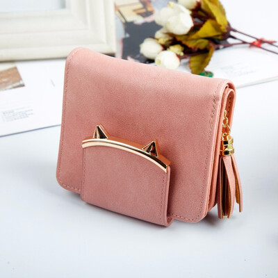 Korean version PU leather lady short short wallet simple seventy percent off buckle multifunctional Wallet
Korean version PU leather lady short short wallet simple seventy percent off buckle multifunctional Wallet