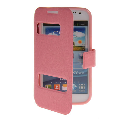 MOONCASE View Window Leather Side Flip Pouch Stand Shell Back ЧЕХОЛ ДЛЯ Samsung Galaxy Win I8552 Pink
MOONCASE View Window Leather Side Flip Pouch Stand Shell Back ЧЕХОЛ ДЛЯ Samsung Galaxy Win I8552 Pink
