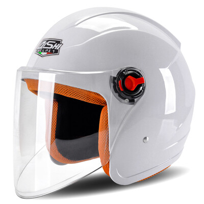 Knight QISHI 631 white electric motorcycle helmet male battery bicycle helmet ladies half helmet summer helmet winter warm motorcycle full face helmet anti-fog lens code
Knight QISHI 631 white electric motorcycle helmet male battery bicycle helmet ladies half helmet summer helmet winter warm motorcycle full face helmet anti-fog lens code