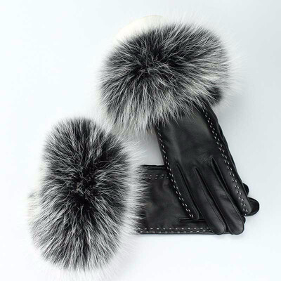 2018 new womens leather gloves female fox fur mouth plus velvet sheepskin warm touch screen gloves discount winter warm
2018 new womens leather gloves female fox fur mouth plus velvet sheepskin warm touch screen gloves discount winter warm