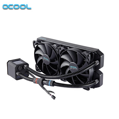 Alpha Cool ALPHACOOL 280 Polar Bear Desktop Computer CPU Integrated Water Cooling Radiator Mute Double Fan
Alpha Cool ALPHACOOL 280 Polar Bear Desktop Computer CPU Integrated Water Cooling Radiator Mute Double Fan