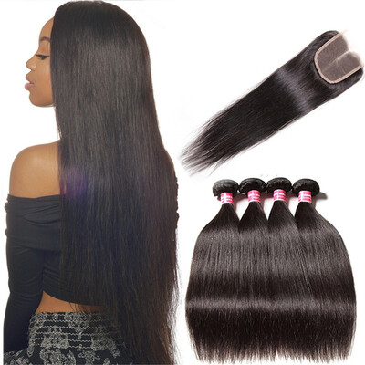 Unice Hair Icenu Series Malaysian Straight Human Hair 4 Bundles With Lace Closure Middle Part Human Hair Extensions
Unice Hair Icenu Series Malaysian Straight Human Hair 4 Bundles With Lace Closure Middle Part Human Hair Extensions