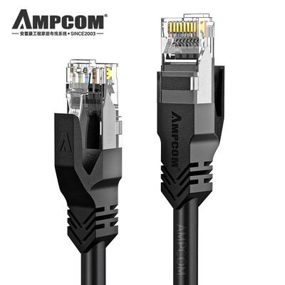 AMPCOM super five network cable oxygen-free copper core finished network cable 5 m unshielded high-speed cat5e 8-core twisted pair network cable AMC5EBK71650
AMPCOM super five network cable oxygen-free copper core finished network cable 5 m unshielded high-speed cat5e 8-core twisted pair network cable AMC5EBK71650