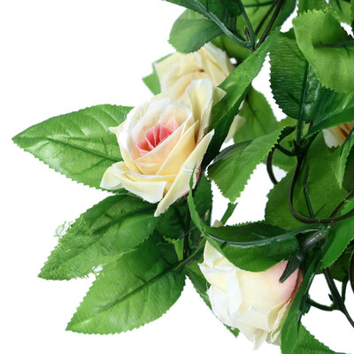 mymei Garland Rose Flower fake Plant Artificial Foliage Decoration Faux Vine CHAMPAGNE
mymei Garland Rose Flower fake Plant Artificial Foliage Decoration Faux Vine CHAMPAGNE