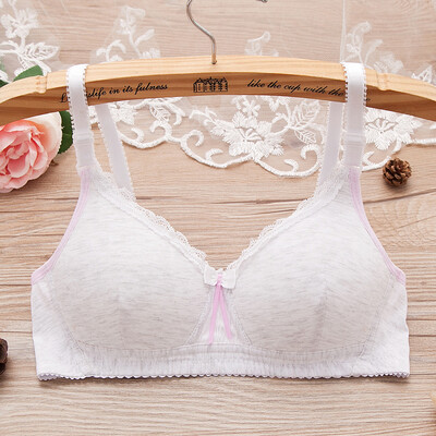 LAXJOY Langyue 2018 sexy lace comfortable cotton girl without steel ring bra student development period on the bra thin model cup LNWX189408 white gray X2 3475
LAXJOY Langyue 2018 sexy lace comfortable cotton girl without steel ring bra student development period on the bra thin model cup LNWX189408 white gray X2 3475