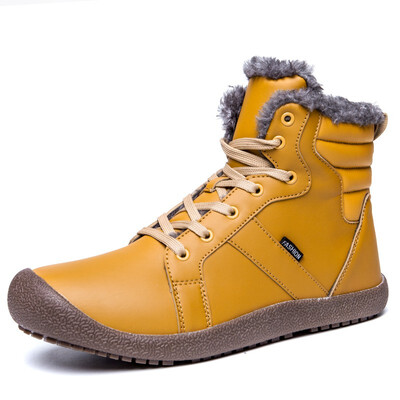 Men Hiking Shoes Winter Plush Warm Snow Boots WideCDW Lace Up Men High-top Winter Sneakers
Men Hiking Shoes Winter Plush Warm Snow Boots WideCDW Lace Up Men High-top Winter Sneakers
