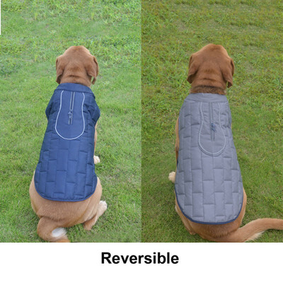 Reversible Dog Coat Dog Coat for Cold Weather Water-Resistant Dog Jacket with Reflective Trim For Small Medium Large Big Dogs
Reversible Dog Coat Dog Coat for Cold Weather Water-Resistant Dog Jacket with Reflective Trim For Small Medium Large Big Dogs