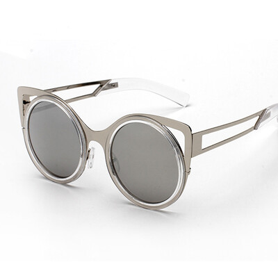 FEIDU New Brand Designer Fashion Women Cat Eye Round Sunglasses Metal Frame Sun Glasses Women's Vintage Oculos de sol
FEIDU New Brand Designer Fashion Women Cat Eye Round Sunglasses Metal Frame Sun Glasses Women's Vintage Oculos de sol