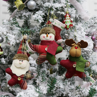 3pcsset Christmas Hanging Dolls Santa Reindeer Snowman Toys Christmas Tree Decorations Ornaments
3pcsset Christmas Hanging Dolls Santa Reindeer Snowman Toys Christmas Tree Decorations Ornaments