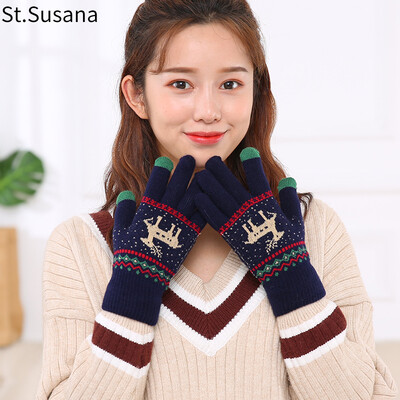 St Susanna wool gloves female winter Korean cute student cartoon warm outdoor riding driving touch screen ladies gloves SSN890 blue code
St Susanna wool gloves female winter Korean cute student cartoon warm outdoor riding driving touch screen ladies gloves SSN890 blue code