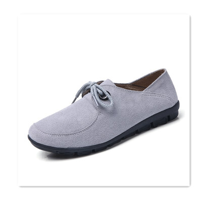 Autumn literary simple female lace suede soft sole shoes flat peas shoes gentle fairy Korean version of the wild single shoes
Autumn literary simple female lace suede soft sole shoes flat peas shoes gentle fairy Korean version of the wild single shoes