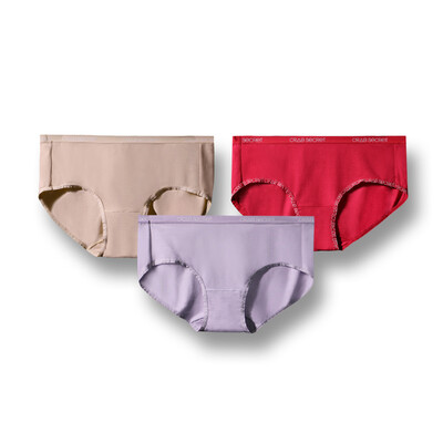 Crab secret ladies panties 3 pieces underwear women modal triangle underwear light breathable underwear platinum red platinum skin platinum purple l
Crab secret ladies panties 3 pieces underwear women modal triangle underwear light breathable underwear platinum red platinum skin platinum purple l