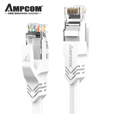 AMPCOM super five network cable oxygen-free copper core network cable 3 m high speed cat5e unshielded finished network cable AMC5EWT71630
AMPCOM super five network cable oxygen-free copper core network cable 3 m high speed cat5e unshielded finished network cable AMC5EWT71630