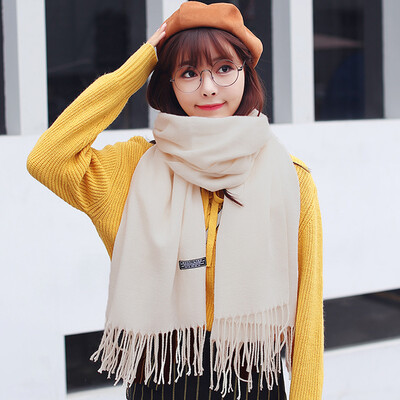 HAUT TON fashion scarf female long warm shawl autumn&winter Korean version of the collar solid color wild 9843WJ034 beige
HAUT TON fashion scarf female long warm shawl autumn&winter Korean version of the collar solid color wild 9843WJ034 beige