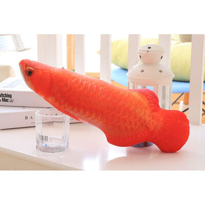 Plush Creative 3D Carp Fish Shape Cat Toy Gift Cute Simulation Fish Playing Toy For Pet Gifts Catnip Fish Stuffed Pillow Doll
Plush Creative 3D Carp Fish Shape Cat Toy Gift Cute Simulation Fish Playing Toy For Pet Gifts Catnip Fish Stuffed Pillow Doll