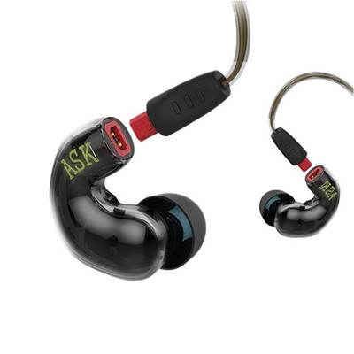 ASK In Ear Earphone 1DD1BA Hybrid Technology Double Unit Headsets Detachable Cable HIFI DJ Running Studio Earbuds
ASK In Ear Earphone 1DD1BA Hybrid Technology Double Unit Headsets Detachable Cable HIFI DJ Running Studio Earbuds