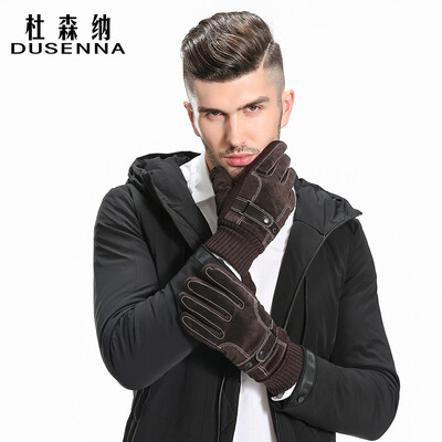 DUSENNA leather gloves mens winter warm riding plus velvet bike thickening mens wind cold mountain touch screen leather gloves thick stitching leather gloves brown white thread
DUSENNA leather gloves mens winter warm riding plus velvet bike thickening mens wind cold mountain touch screen leather gloves thick stitching leather gloves brown white thread