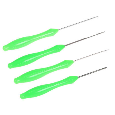 Pack of 4Pcs Bait Needle Set Hook Drill Boilie Stringer Baiting Rig Tool Carp Fishing Terminals
Pack of 4Pcs Bait Needle Set Hook Drill Boilie Stringer Baiting Rig Tool Carp Fishing Terminals