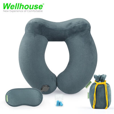 Wellhouse Set Of 4 Inflatable U Shape Neck Pillow Detachable Neck Cushion Kit Washable & Portable Travel Pillow
Wellhouse Set Of 4 Inflatable U Shape Neck Pillow Detachable Neck Cushion Kit Washable & Portable Travel Pillow