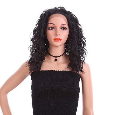 YYONG Short Bob Synthetic Lace Front Wigs 1B Haircut Lace Front Natural Afro Wigs For Women Heat Resistant Loose Wave
YYONG Short Bob Synthetic Lace Front Wigs 1B Haircut Lace Front Natural Afro Wigs For Women Heat Resistant Loose Wave