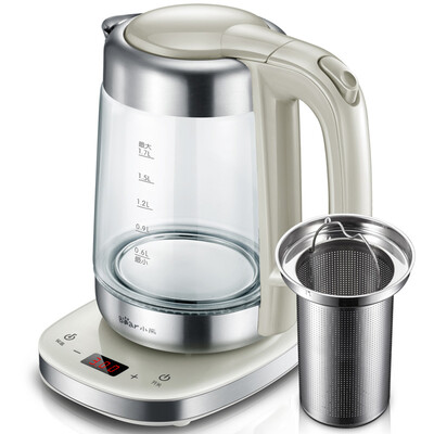 Bear (Bear) ZDH-A17J1 electric kettle household glass kettle 11 paragraph insulation 1.7L
Bear (Bear) ZDH-A17J1 electric kettle household glass kettle 11 paragraph insulation 1.7L