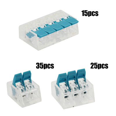 75pcs Cable Connector Wire Universal Junction Compact Box Connectors Quick Terminals with 235 Way
75pcs Cable Connector Wire Universal Junction Compact Box Connectors Quick Terminals with 235 Way